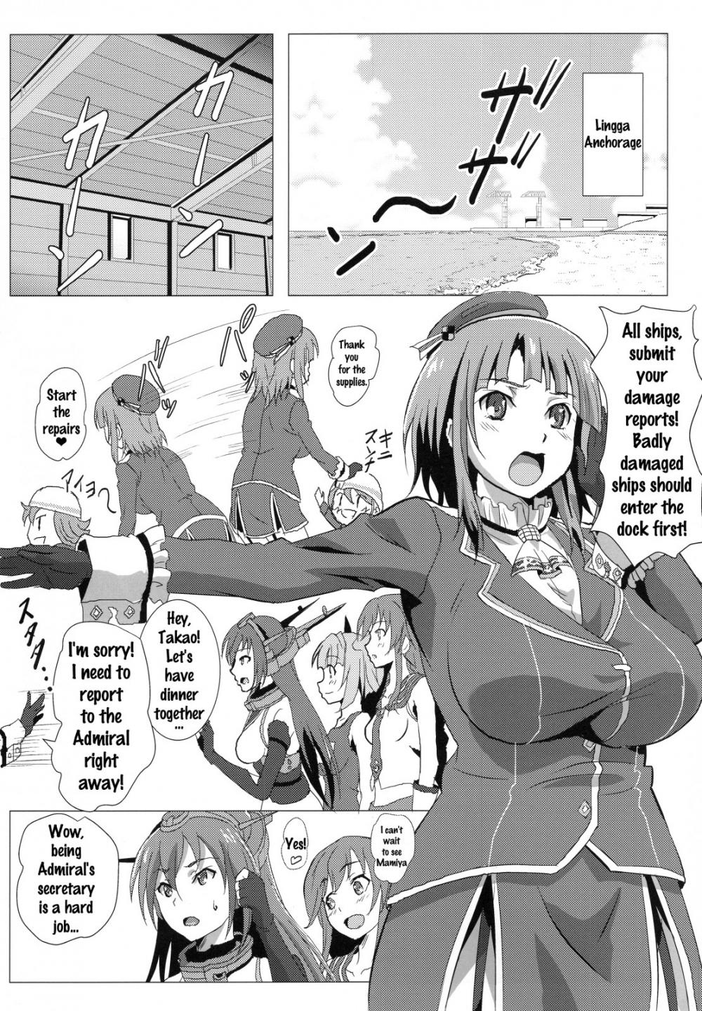 Hentai Manga Comic-Nighttime Practice With Takao-Read-2